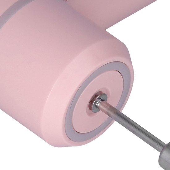 Dailygoody - Elektrische handmixer - Staafmixer met garde - Oplaadbaar en gebruiksvriendelijk - Roze - Vaatwasserbestendig - Perfect voor dagelijks ge... van Merkloos — afbeelding 5
