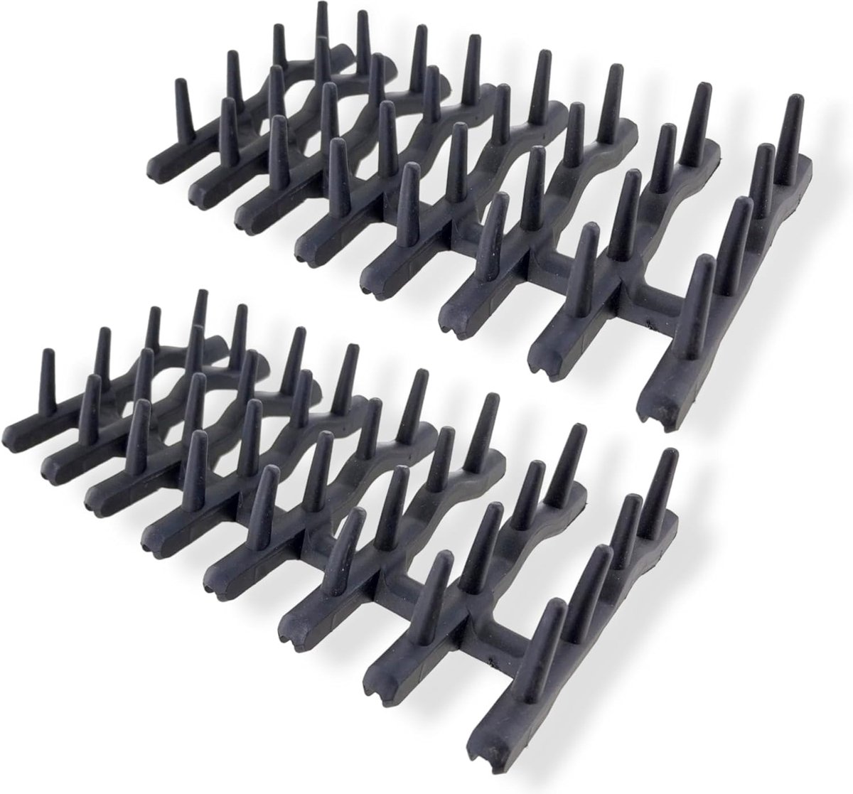 SnelShoppen - 2x Top Basket Insert voor Vaatwasser – Rubber Spikes 175x80x30mm – Antislip Knoppen voor Bovenrek – Duurzaam en Betrouwbaar – Keukenacce