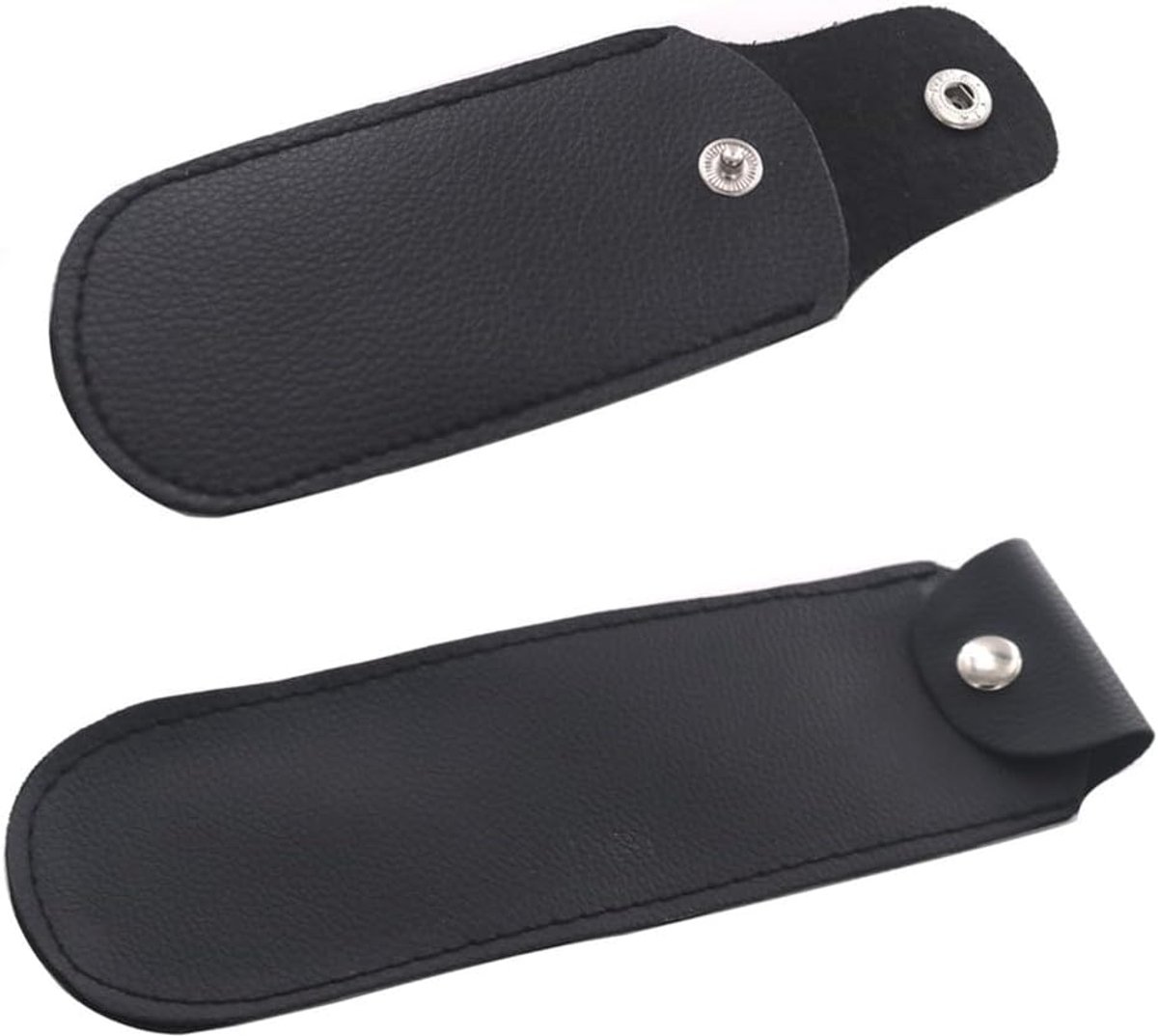 SnelShoppen - Harmonica Tas 2 Stuks - PU Leder Opbergzak voor Harmonica - Multifunctionele Beschermhoes - Ideaal voor Muzikanten, Feesten en Reizen