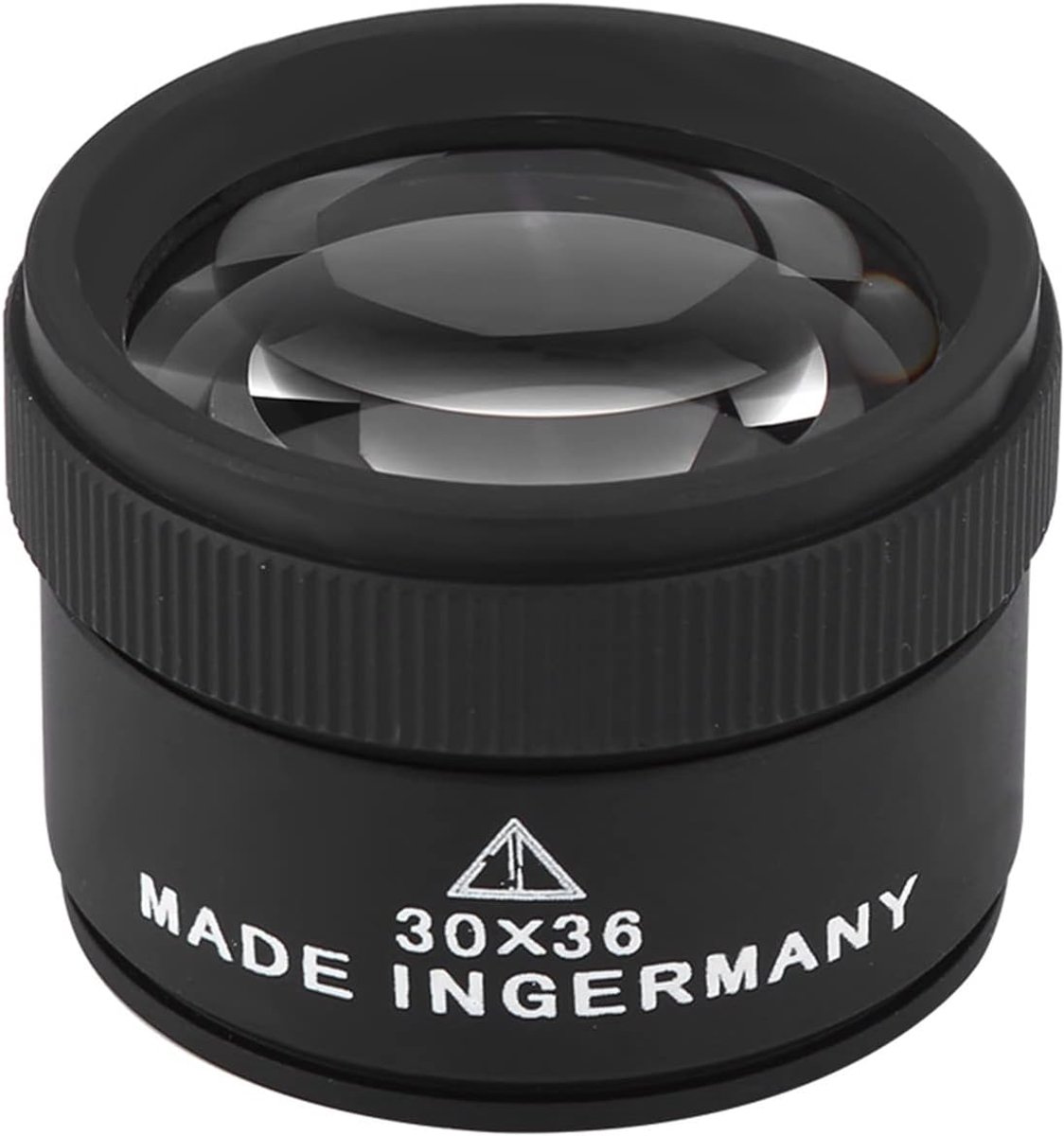 SnelShoppen - 30x Optische Vergrootglas, Handheld Loupe, Draagbare Microscoop voor Sieraden, Uurwerken, Munten, Postzegels, Kaarten en Ambachten - Ide