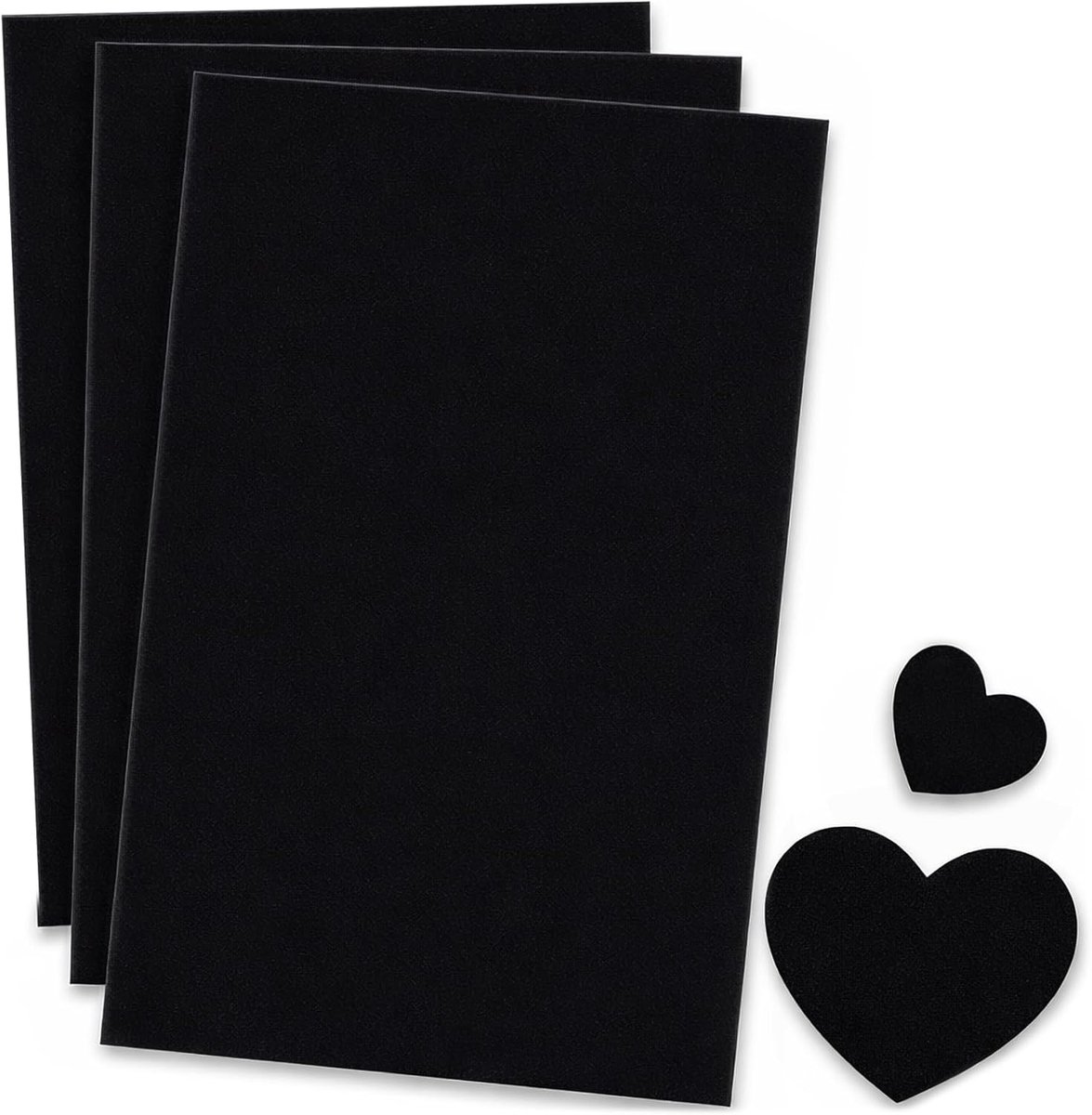 SnelShoppen - 3 stuks reparatiepatches voor zwart nylon donsjack, zelfklevend en waterdicht, 20 x 14,5 cm, ideaal voor kleding, tenten en bovenkleding