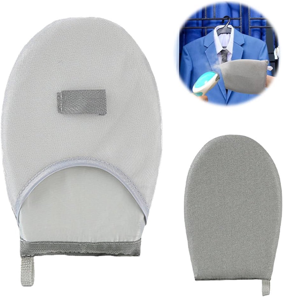 SnelShoppen - Steam Ironing Gloves - Hittebestendige Strijkhandschoenen, Water- en Stoombestendig, Compact Mini Strijkplank, Reisstrijkijzer, Verticaa