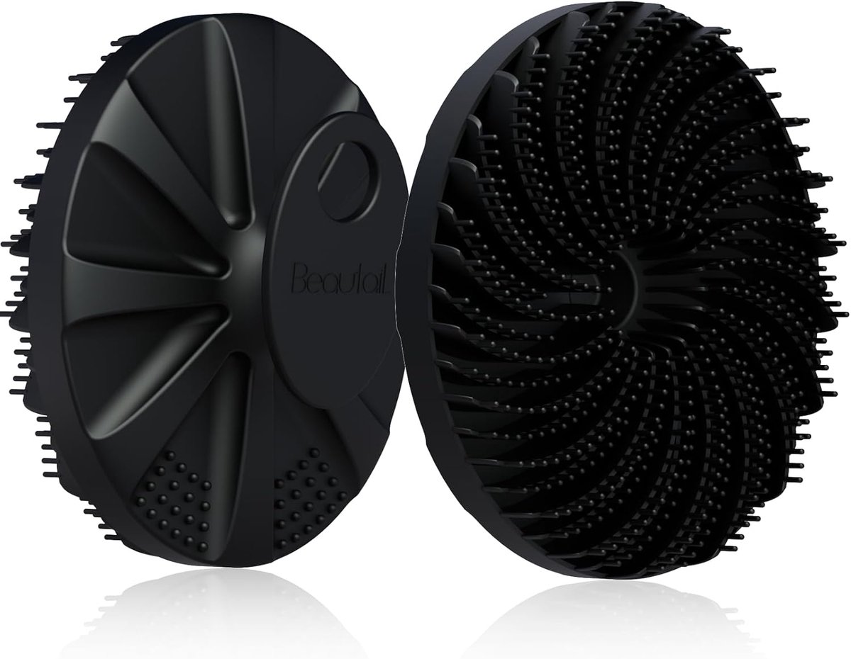 SnelShoppen - Silicone Body Scrubber voor Dames en Heren - Zachte Exfoliërende Douche Loofah met Ergonomisch Ontwerp - Ideaal voor Gevoelige Huid - In