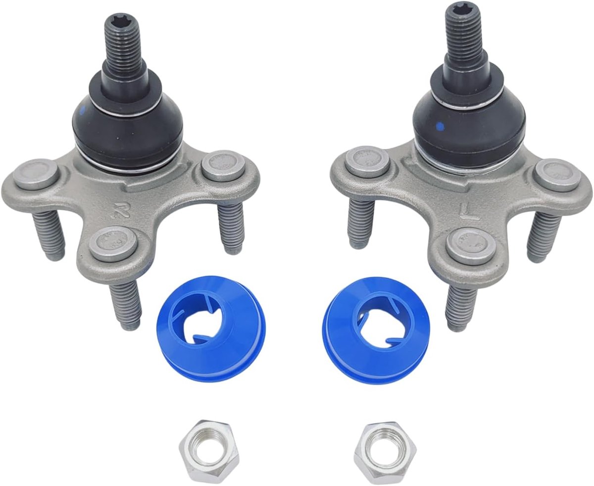 SnelShoppen - 2x Schokdempers Balhoofd Links en Rechts voor A3 8P1, Golf Plus 521, Skoda Superb OCII, Tavia II - Geschikt voor 2003-2012 en 2004-2013