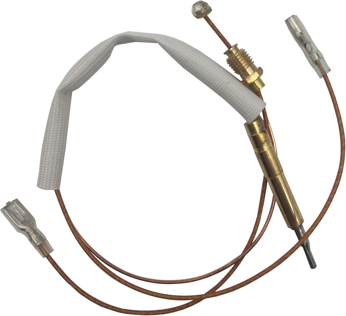 SnelShoppen - Outdoor Patio Heater Gas Thermocouple Draad Sensor 350mm - Throttle Valve 8mm - Anti-Dow Switch Terminal - Hoog Temperatuur Bescherming