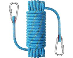 SnelShoppen - Marine Drijvende Touw 10mm x 10m Blauw - Voor Varen, Vissen, Raften, Kamperen, Wandelen, Jagen, Anker, Kayak, Canoe, Reddingslijnen