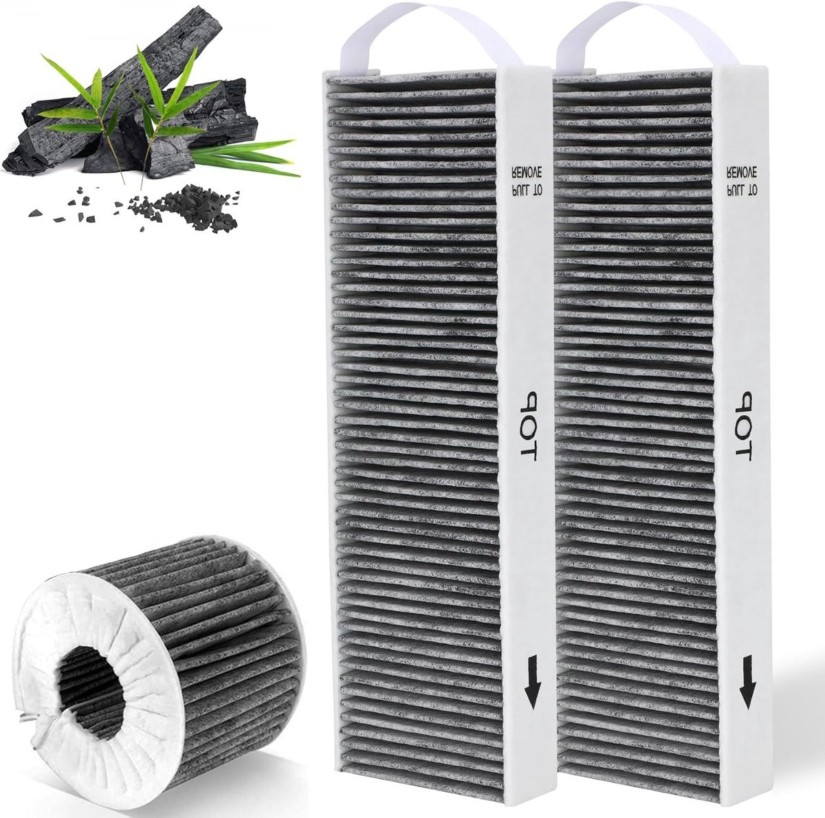 Actieve koolstoffilters voor Bora X Pure en andere convectiekookplaten, vervangingsaccessoires voor optimale luchtkwaliteit
