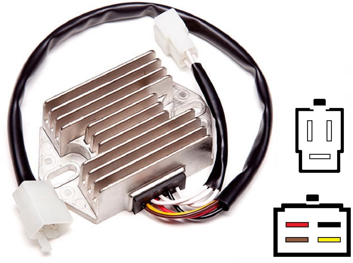 Carmo CARR391 - Yamaha XV - MOSFET spanningsregelaar gelijkrichter
