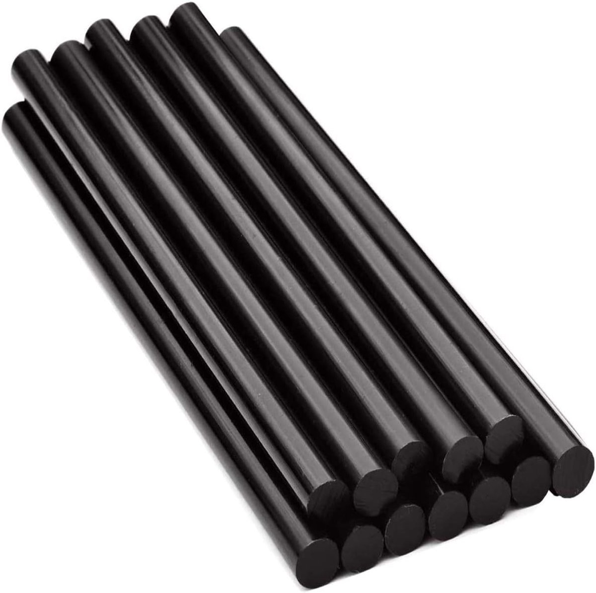 SnelShoppen - 15 Stuks Zwarte Hot Glue Sticks 270x11mm voor Auto Lijm Reparatie, DIY Creatieve Projecten, Huishoudelijk Gebruik, Niet-toxisch en Milie