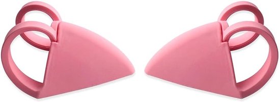 Siliconen Kattenoren Oorkappen, Geschikt voor Gaming Headsets, Draadloze Geluidskwaliteit, Comfortabel en Stijlvol (Roze) — afbeelding 4