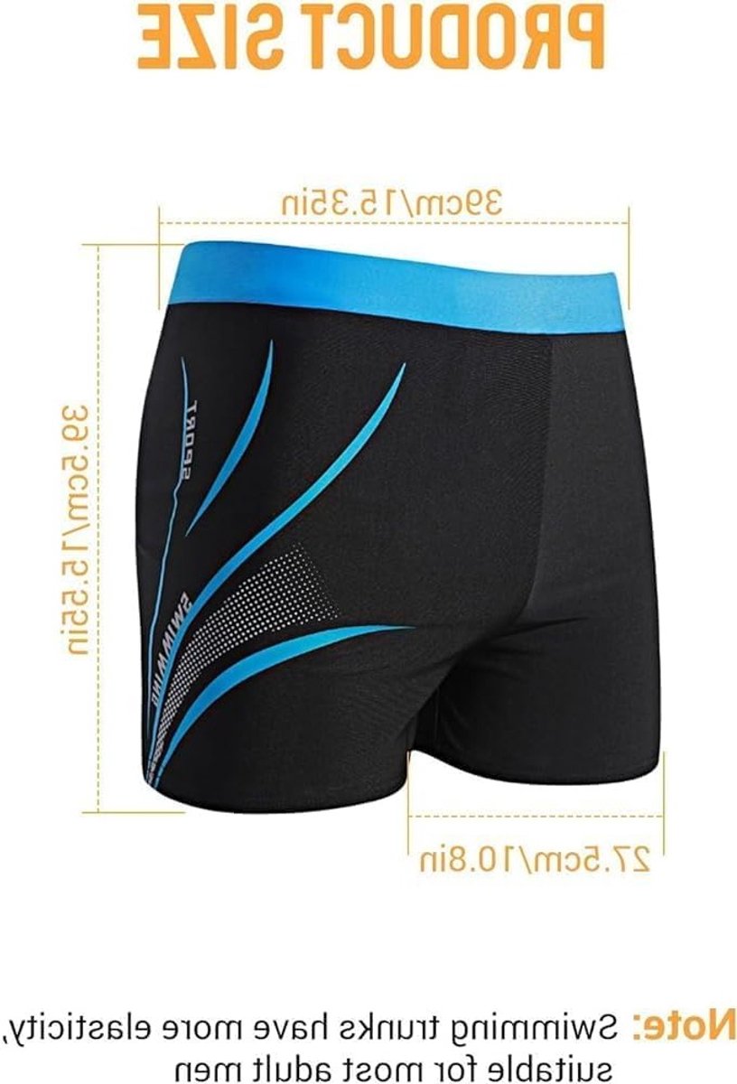 Ademende Boxershorts voor Mannen, Perfect voor Zwemtraining en Strandactiviteiten, Maat XL (80-100 kg)