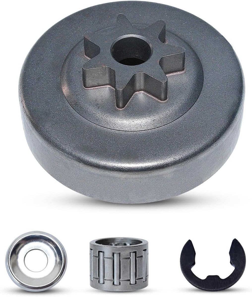 Clutch Drum Sprocket Lager, Wasmachine en Clip Kit voor STIHL MS311 en MS391 Kettingzaag Vervangingsonderdelen