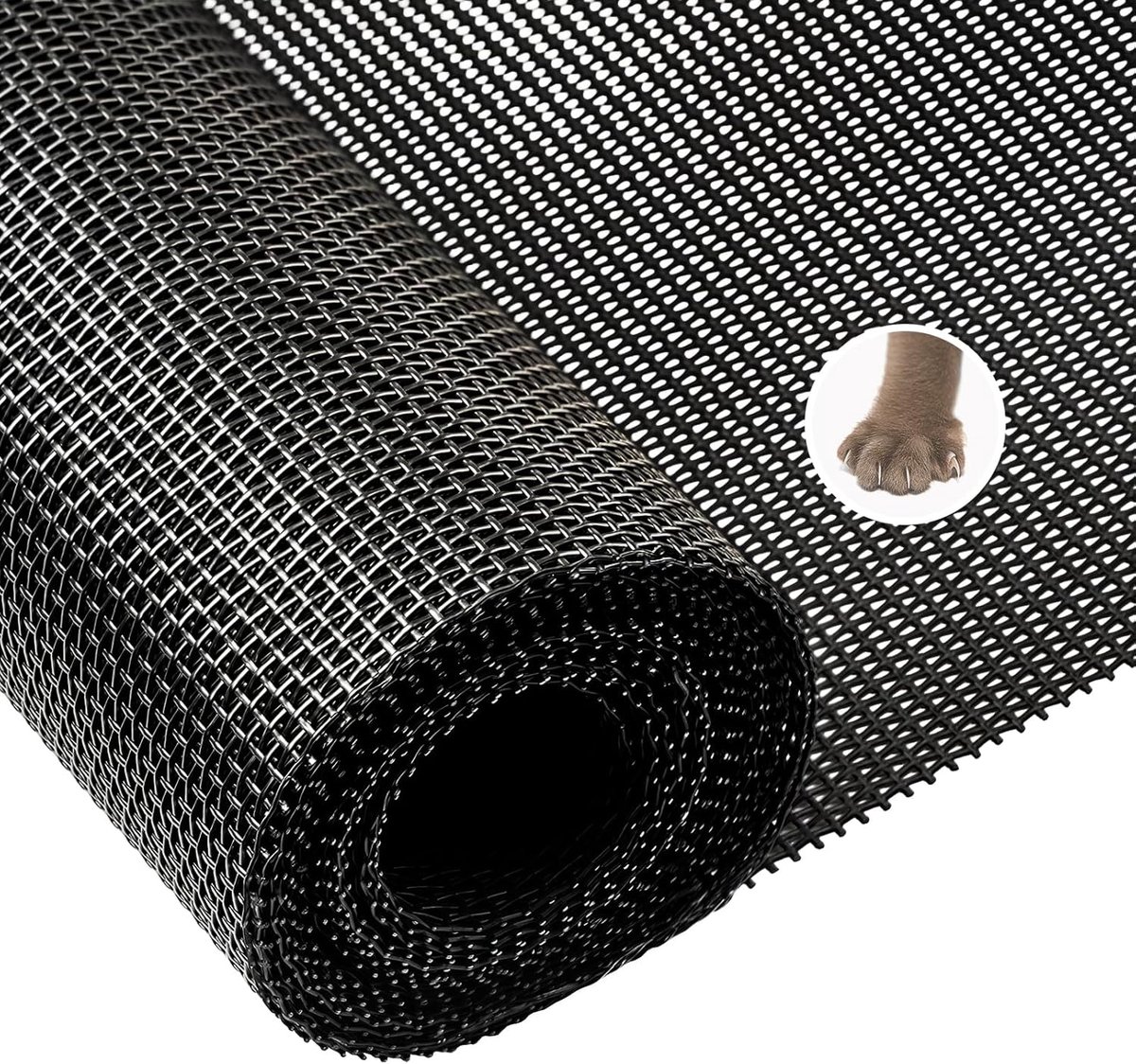 SnelShoppen - Vliegenhor voor Raam 120 x 250 cm, Versterkt en Extra Dik, Gemaakt van Fiberglas, Krabbestendig en Scheurvast, Ideaal voor Deuren en Ram