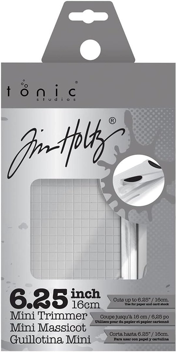 SnelShoppen - Mini Guillotine Paper Cutter 16cm - Precisie Snijmachine voor Papier & Cardstock - Inclusief Ruitjes, Klem Bar & Antislip Basis - Lichtg