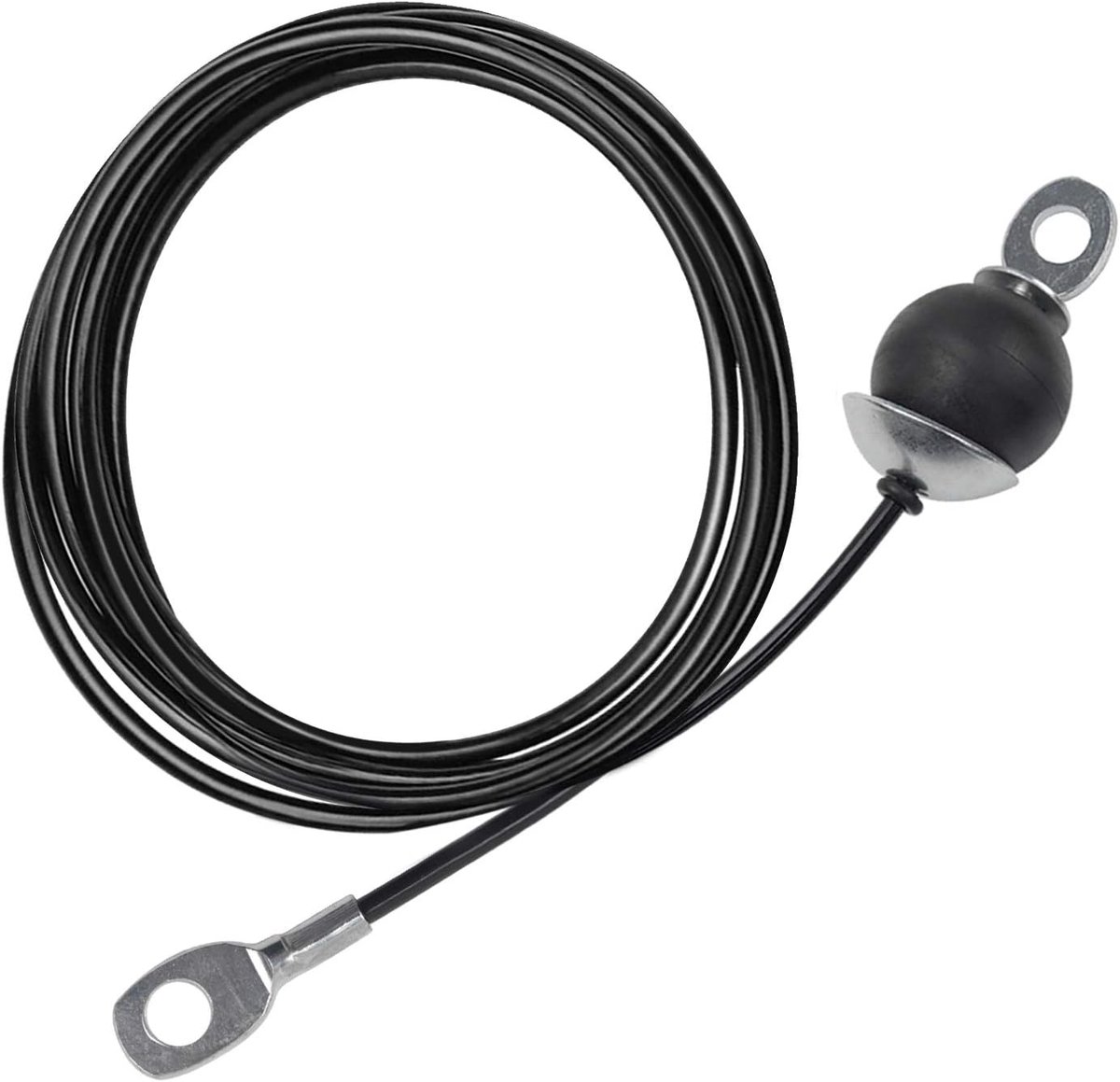 SnelShoppen - Heavy-duty Gym Steel Cable voor LAT Pulldown en Lift Pulley System - Robuust Rvs Draad met PU Coating - Ideaal voor Thuis Gym - Train Bi