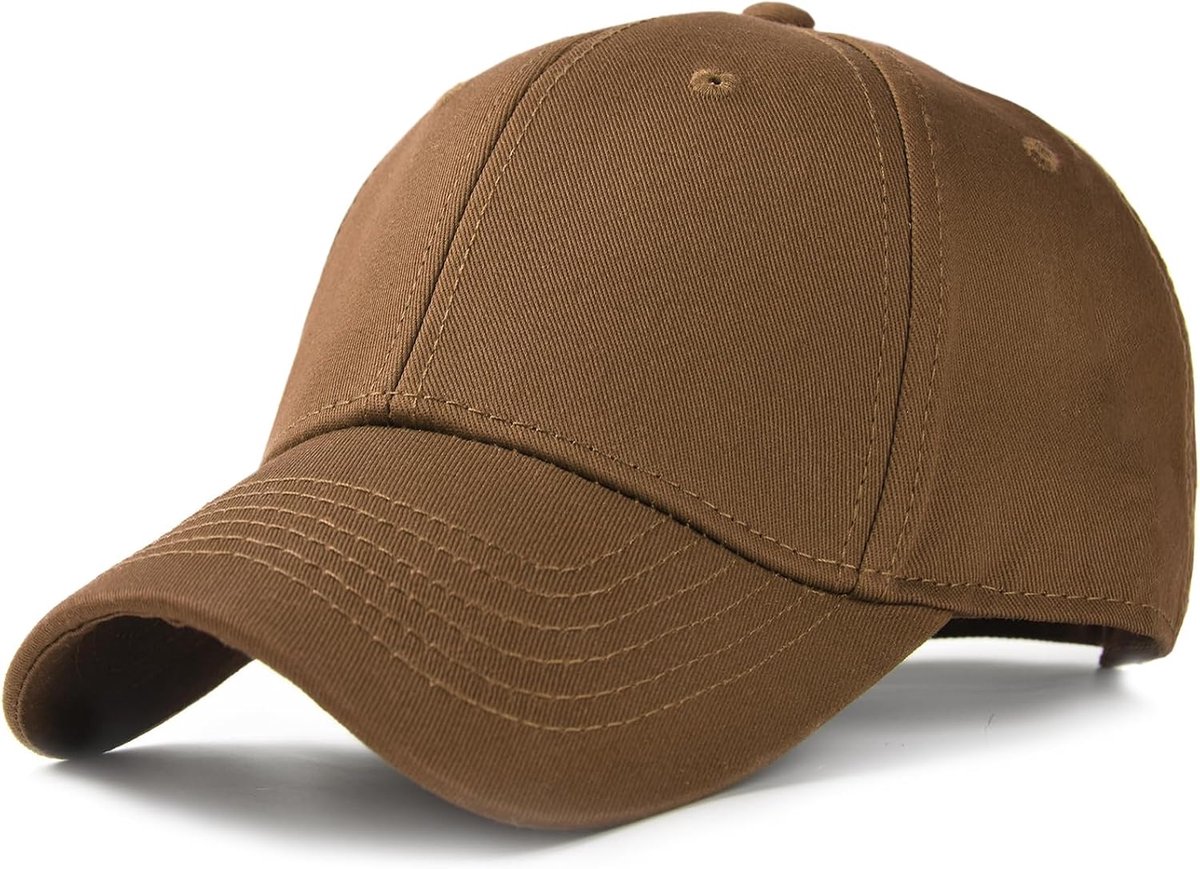 Uniseks klassieke baseballcap heren en dames katoenen pet verstelbare baseballpet