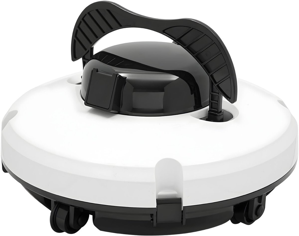 Cordless Robotic Pool Vacuum - Automatic Cleaning Machine - 5200mAh, 2H Runtime, 180μm Filter