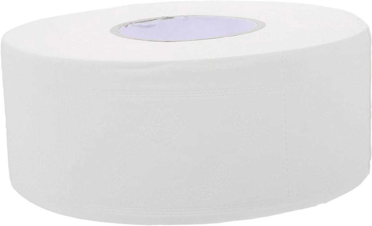 Toiletpapier Grote Rol - Papieren Handdoeken - Horeca Gebruik - Optimale Absorptie - 22 x 22 x 9 cm - Wit