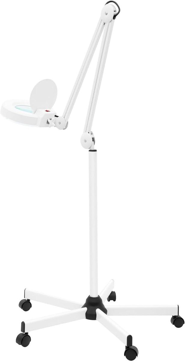 Led Loep Lamp - Vergrootglas Lamp - Nauwkeurig Werken - 5x Vergroting - 24 Watt - Wit