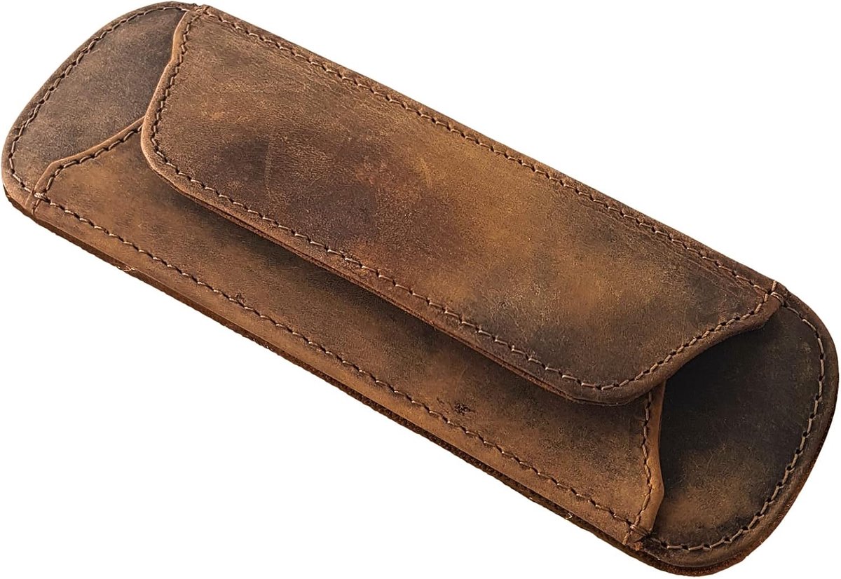Schoudervulling Leder Gevoerde Anti-Slip Tas Riem Schoudervulling Schouderriem gemaakt van echt vintage leer afneembaar Kleur:zwart