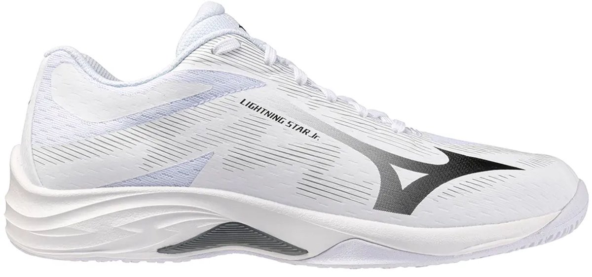 Mizuno Lightning Star Junior Indoor Sportschoenen Wit EU 35 Kinderen