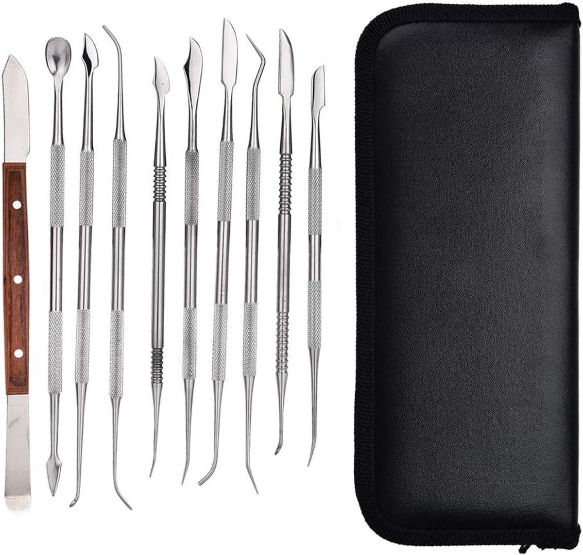 Graveergereedschap Set - Metaal Bewerken - Sieraden Maken - Roestvrij Staal - 10 Delig - Metaal