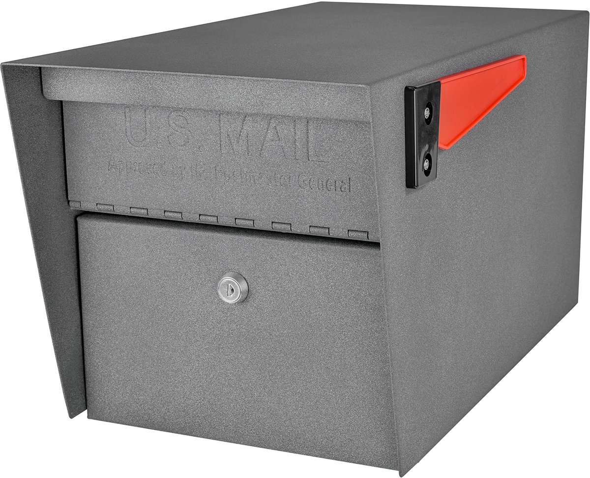 SnelShoppen - Mailbox Beveiliging Brievenbus met Vergrendeling - Granieten Stoeprand - Bescherming Tegen Postdiefstal en Vandalisme - Innovatief Ontwe
