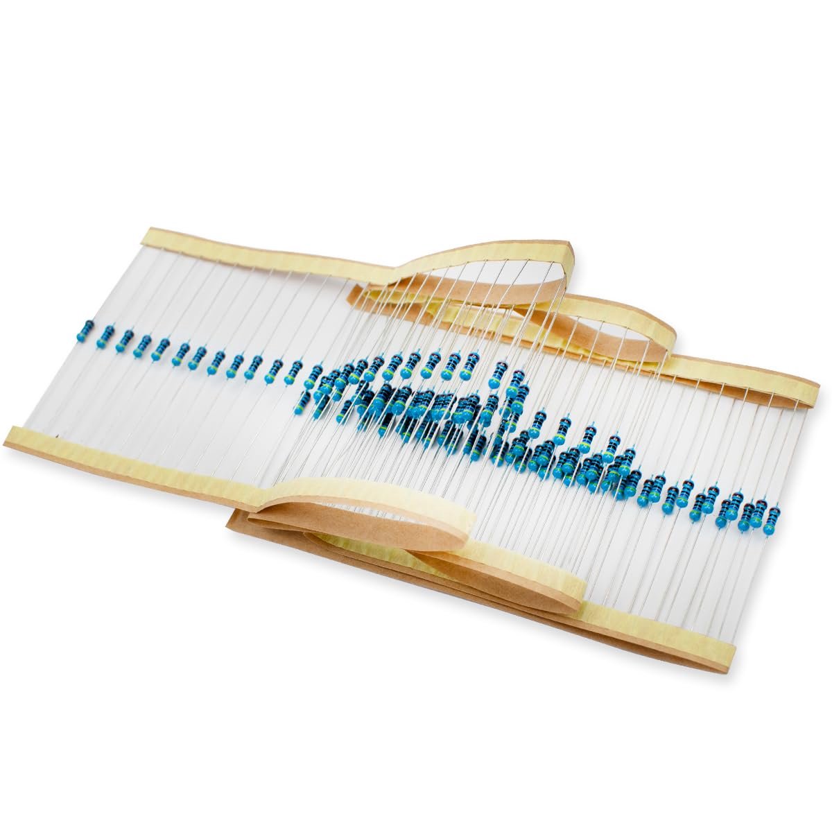 100 Pcs 1/4W 1% Tolerantie 470 Ohm Weerstand van de Metaalfilm voor DIY Project en Experimenten
