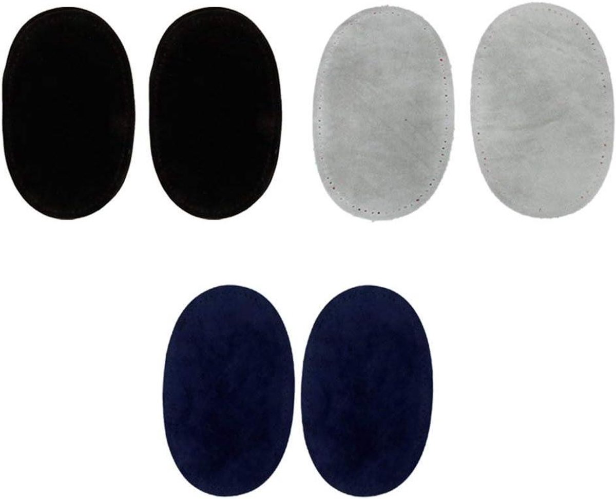Elbow Knee Patches - Kleding Reparaties - Kleding Verfraaien - Voorgeboorde Gaten - 3 Paren - Multi Color