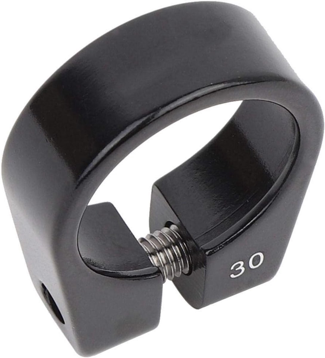 30 mm zadelklem, fietspenklem, aluminiumlegering fietsbuisklemmen bout type uitlaat onderbuis V-band snelspanner fietszadels accessoires zadelklem 31,8