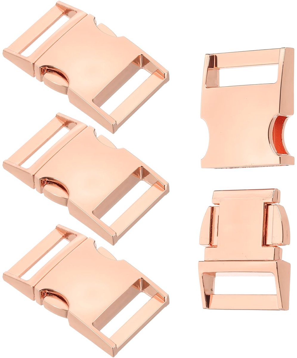 Quick Side Release Buckle, Metalen Gespen Vervanging Geen Naaien Snaps Clips Sluitingen voor Singels