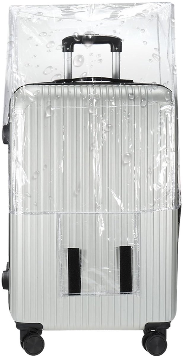 Kofferhoes, beschermers, waterdichte reisbagagehoezen voor koffer, transparant, Transparant, 30 Inch
