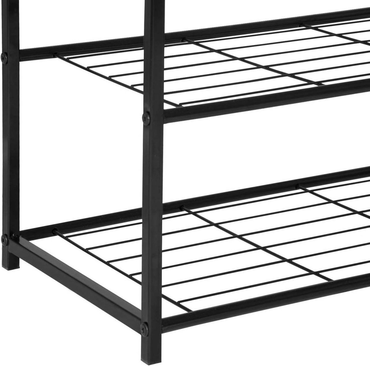 SureDeal® - Schoenenrek - Etages - Paar schoenen - 63x30x63 cm - Licht eiken
