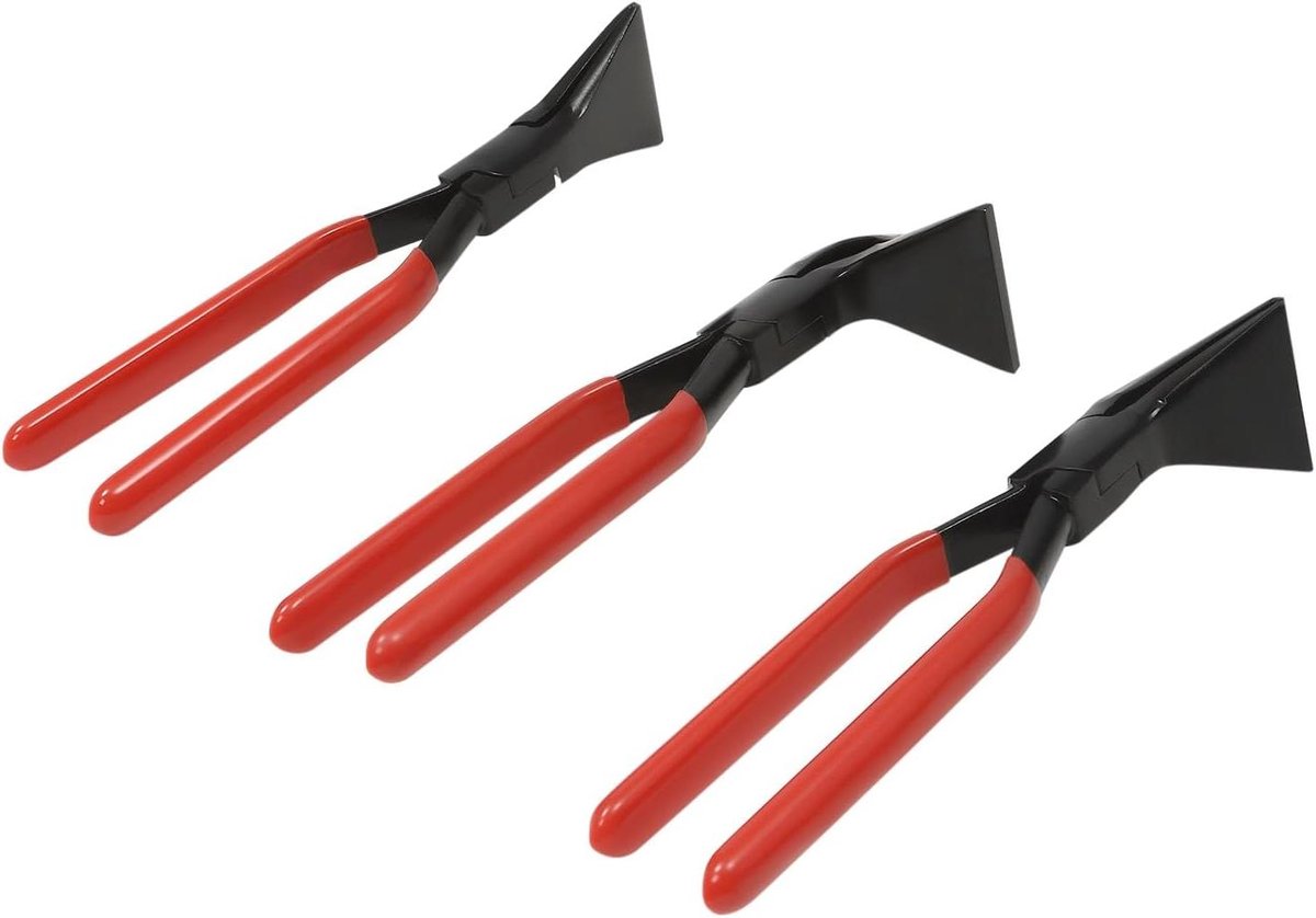 Buigtang Set - Metaalbewerking Tangen - Metaal Platen Buigen - 3-in-1 Hoek Ontwerpen - 29 cm Lengte - Rood