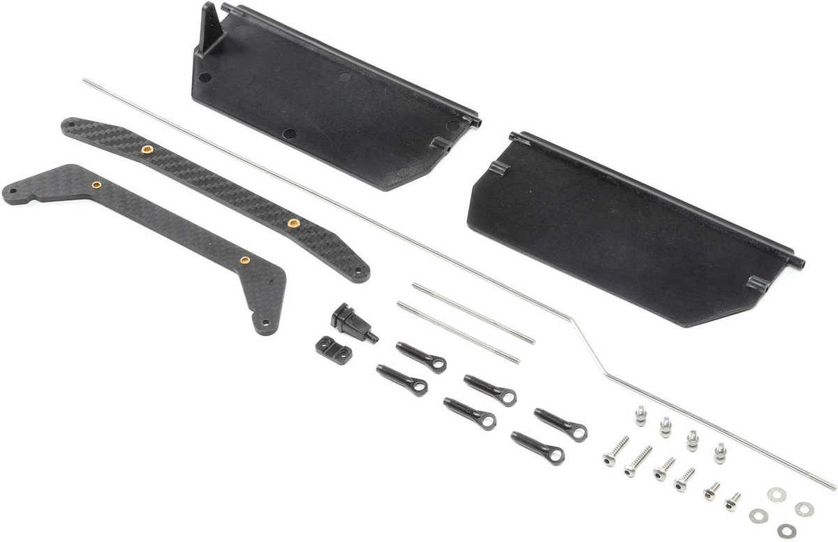 Afstandsbediening boot onderdelen - Boot accessoires - RC boot varen - Compleet roer - 1 eenheid - Meerkleurig