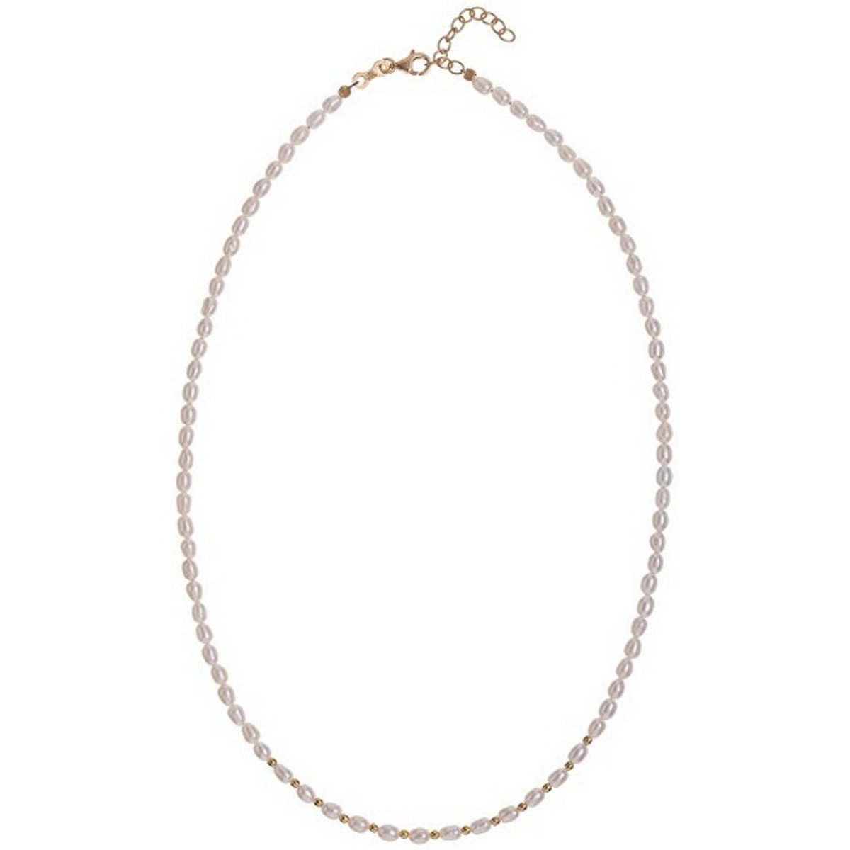 ALISIA AL4905.01.000 GOLD-PLATED PAREL KETTING 1 STUK