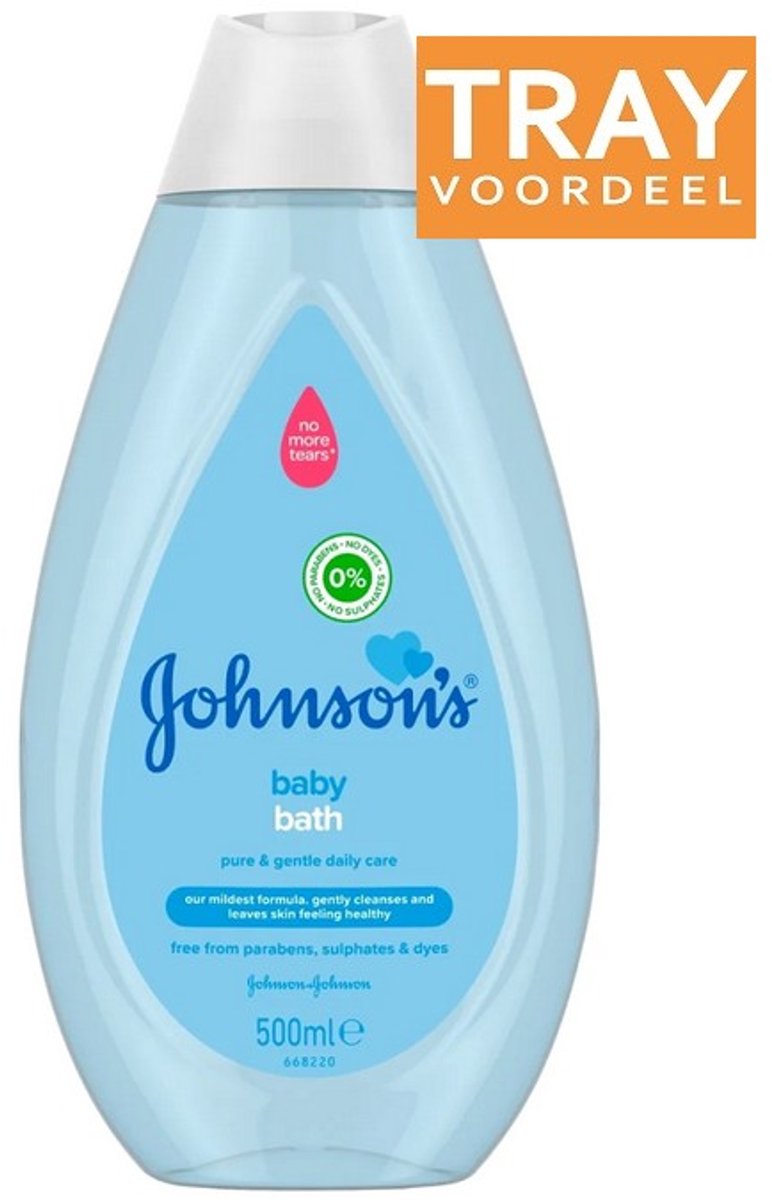 JOHNSON'S BABY BATH BADSCHUIM 12 X 500 ML