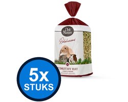 5x Deli Nature - Rodelicious timothy-hooi wortel&pastinaak 600gr - Knaagdierenvoer - 600 g