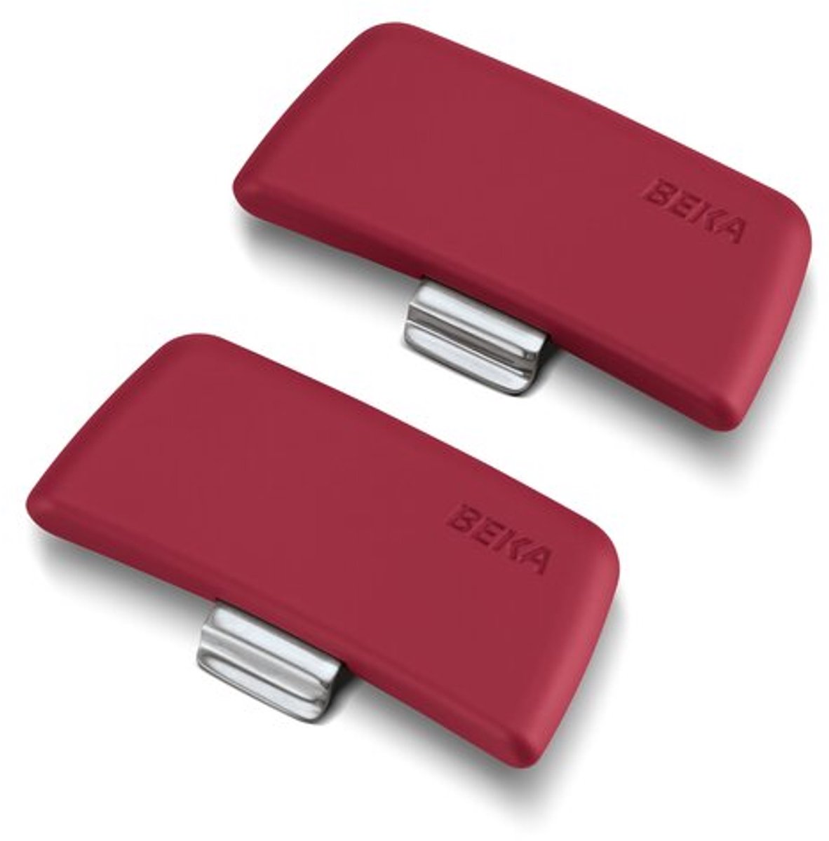 BEKA Evolution Set 2 afneembare zijgrepen rood