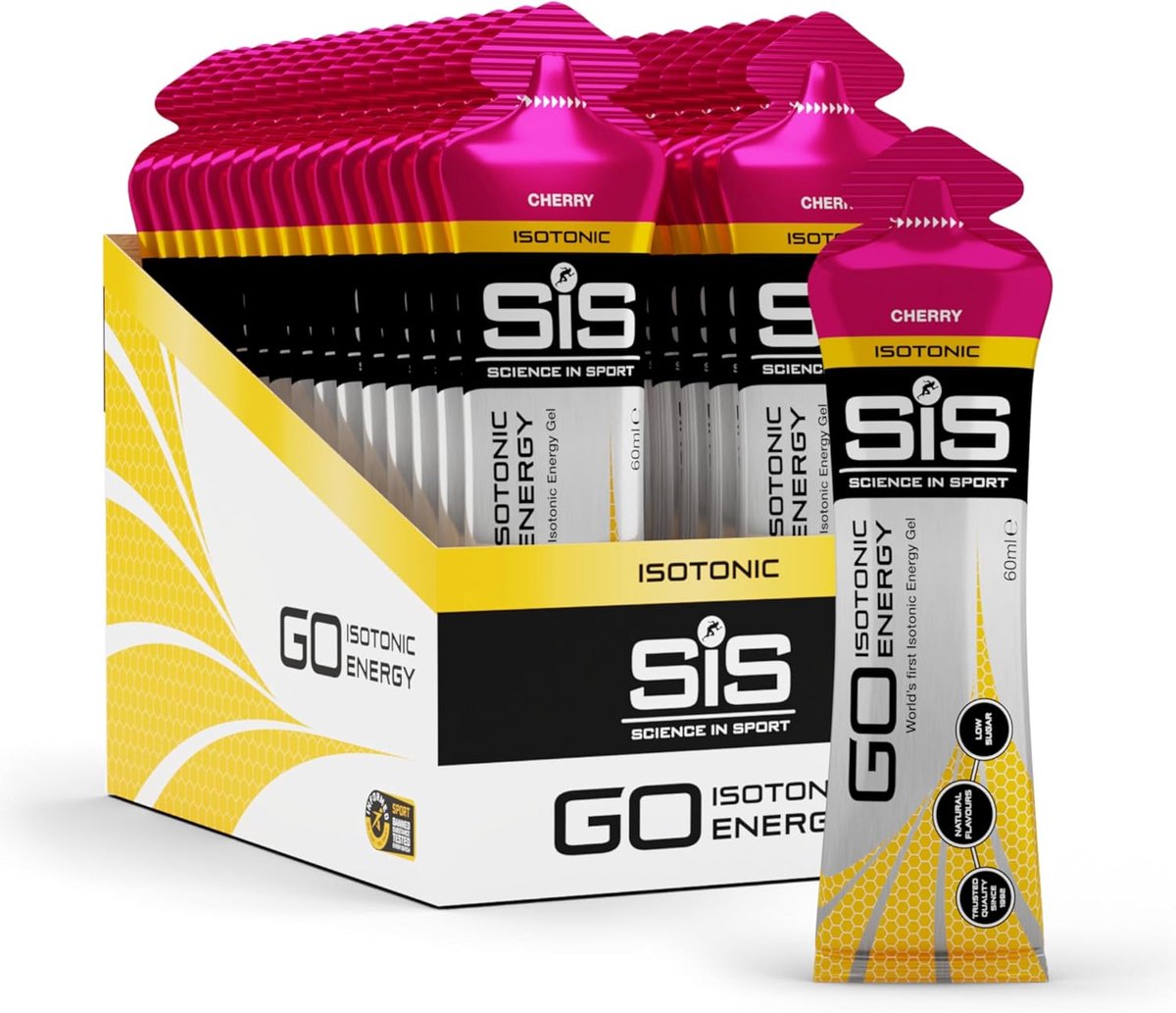 Science in Sport GO Isotonic Energy Gels, Kers, Pak van 30