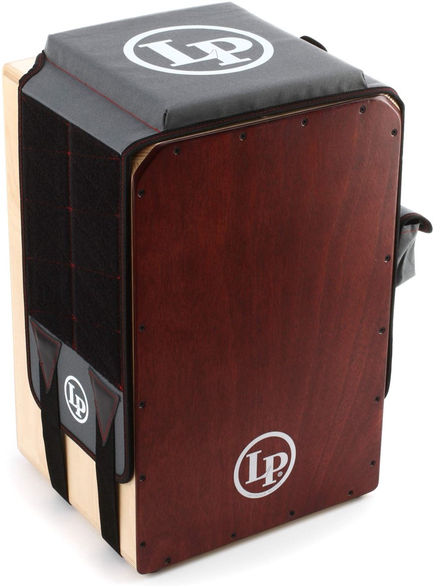SnelShoppen - Cajón Zadel met Gevoerde Zitting en Zijzakken - Perfect voor Muziek, Feesten, en Evenementen - Comfortabel en Duurzaam - Ideaal voor All