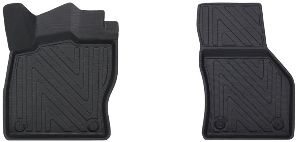Rubbermatten Seat Ateca 2016-heden (voorset) - Premium carbonlook
