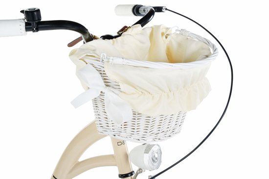 Davi Emma - Stadsfiets - 26 inch - 7 versnellingen - Shimano - V-brake - Lage instap - Bruin/Wit — afbeelding 4