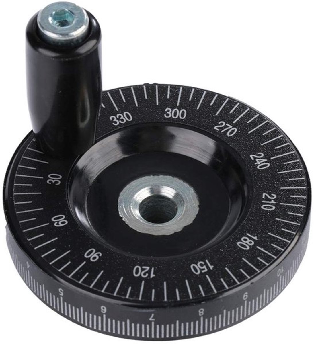Handwiel 63mm - Massief Bakeliet - Hoog Draagvermogen - Handvat - Geschikt voor Freesmachines/Draaibanken/Slijpmachines - Duurzaam - Bedieningswiel