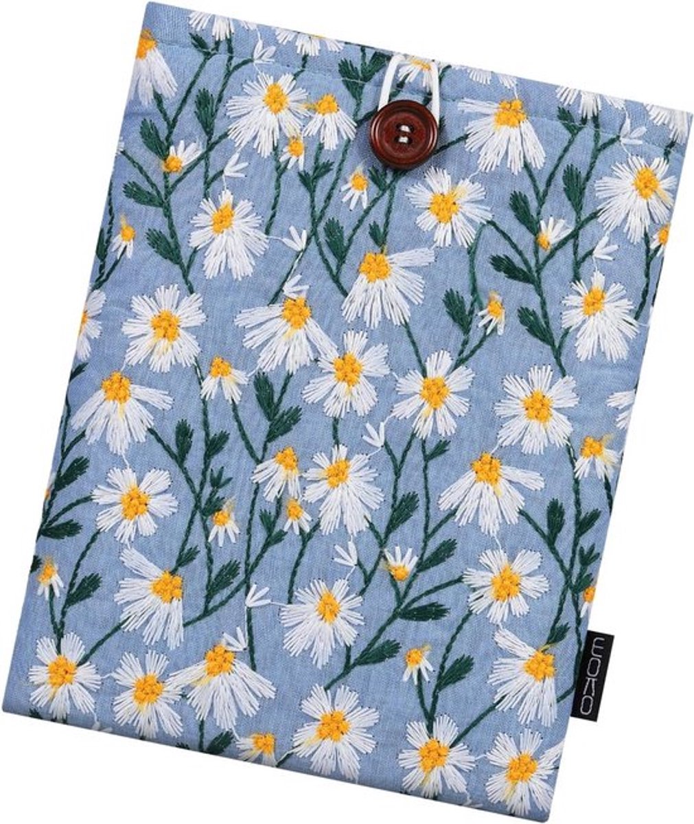 Padded Sleeve Pouch voor 6-7 inch e-readers zoals Kindle en Kobo – Bescherming en Stijl in Blauw