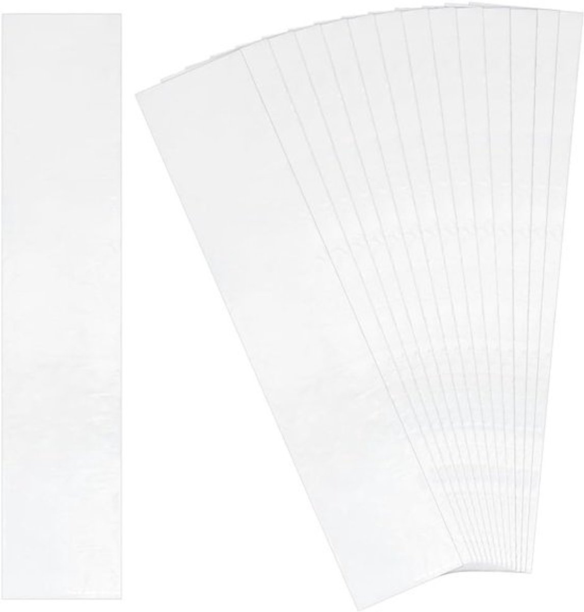 60 Stuks Transparante Plastic Poly Bags, 2 Miljoen Tubulaire Plastic Buizen voor Posters, Wigs en Blueprint Opslag