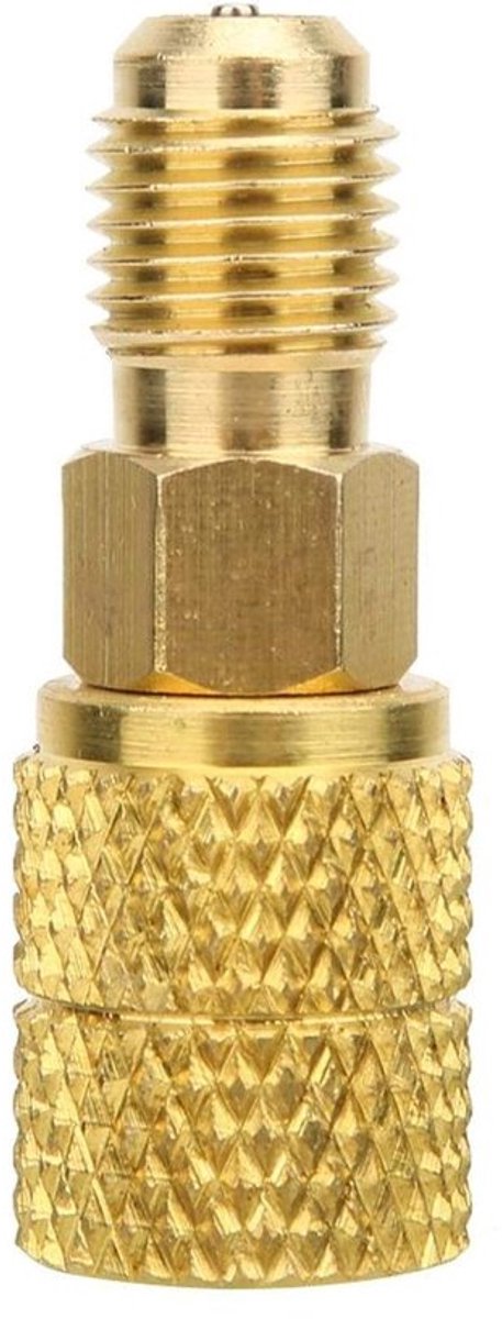 R410A Koelmiddel Adapter 5/16 inch SAE Vrouwelijk naar 1/4 Inch SAE Mannelijk voor Airco's HVAC