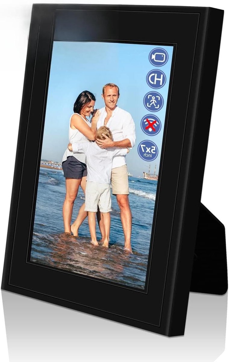 Verborgen Camera - Fotolijst Recorder - Thuis Bewaken - Bewegingsdetectie - HD 1080P - Zwart