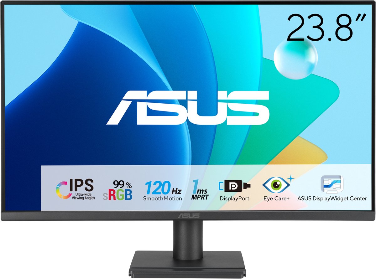 ASUS VA249QG computer monitor 60,5 cm (23.8") 1920 x 1080 Pixels Full HD LCD Zwart