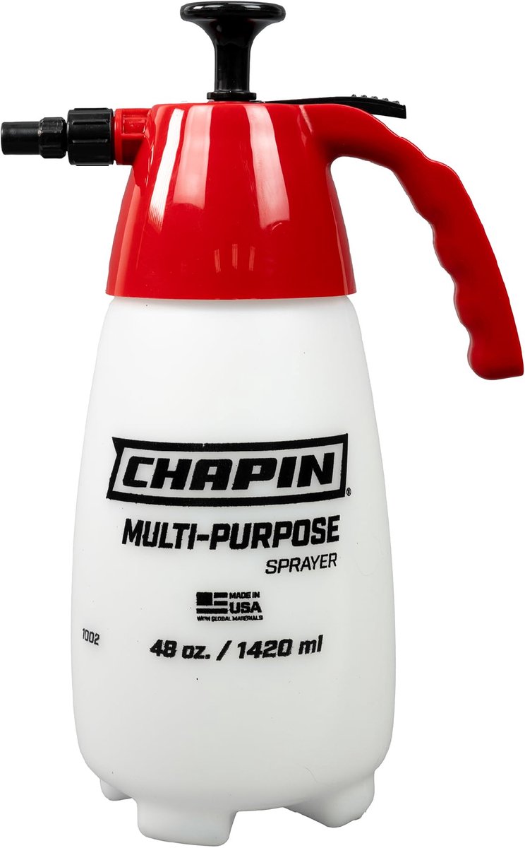 SnelShoppen - 52oz Handheld Plastic Spray Bottle met Regelbare Nozzle voor Tuin, Keuken, Koken, Schoonmaken, DIY, Camping en Meer